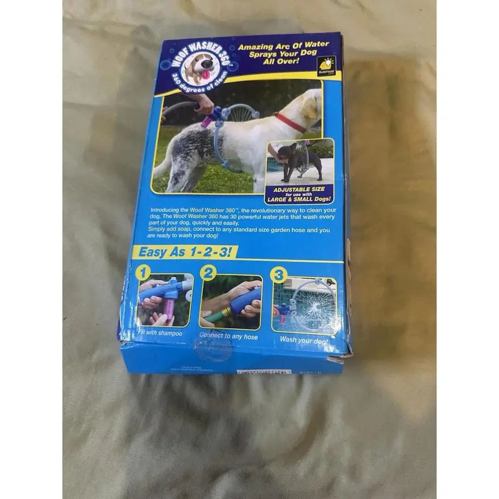 Woof Washer 360 Perfect Pet Dog Washing Station Adjustable